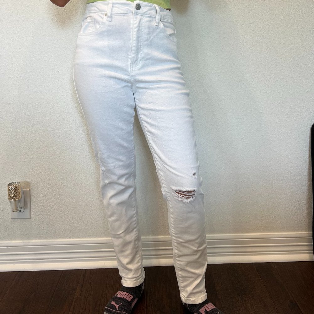 White Skinny Jeans, size 28